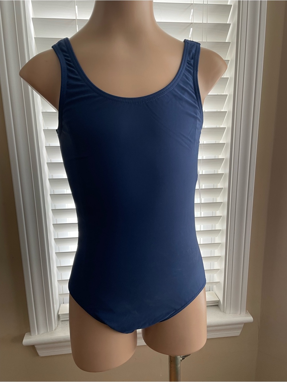 Weissman Navy Girls Dance Leotard